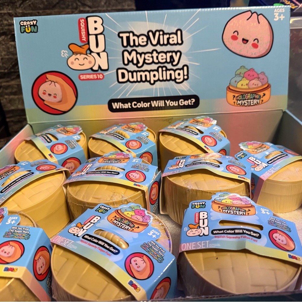 BunSquad Viral Mystery Dumpling Toy - Yellow